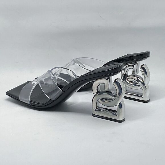 Dolce&Gabbana DG Heel PVC Mules side 36.5 - Picture 8 of 14